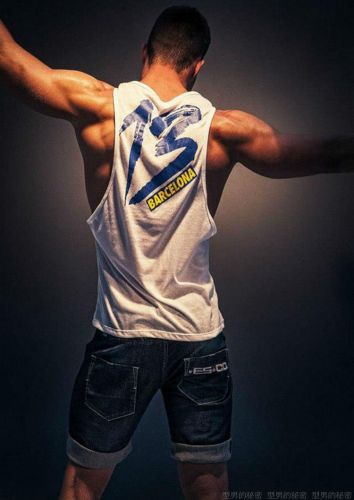 Débardeur homme maillot de corps en coton ammoniac pour été - Ref 1591079