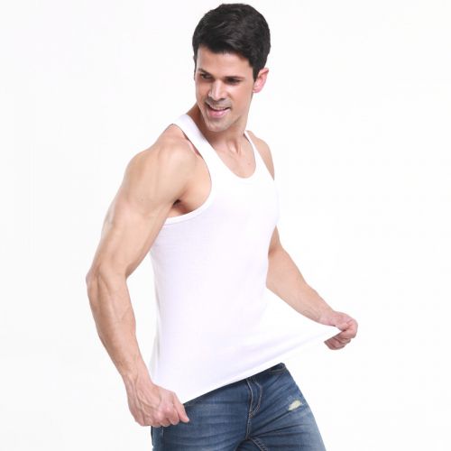 Débardeur homme maillot de corps en coton - Ref 1591142