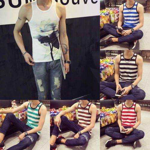 Débardeur homme maillot de corps en tissu laine, TR, pour été - Ref 1591190