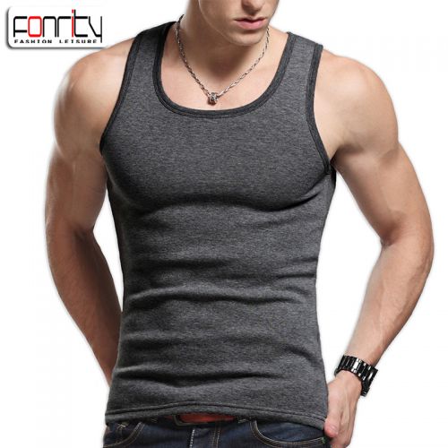 Débardeur homme maillot de corps FONRITY en coton pour hiver - Ref 1593493