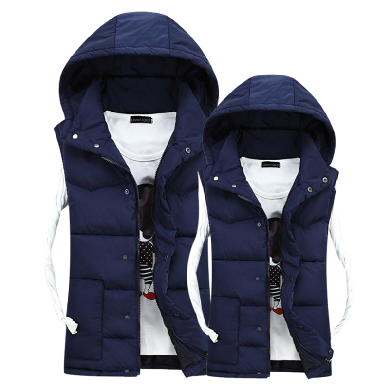 Débardeur homme Cotton vest en rayonne pour hiver - Ref 1593497