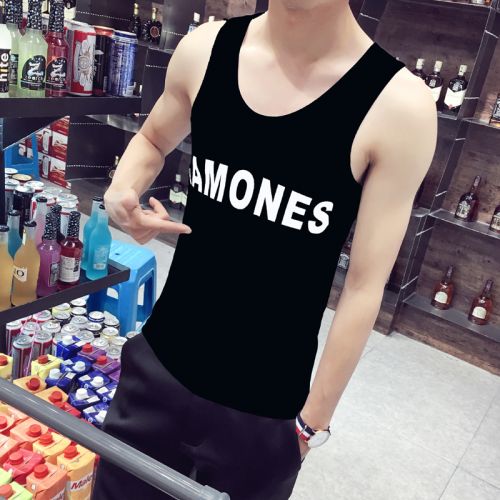 Débardeur homme maillot de corps en coton pour été - Ref 1593518