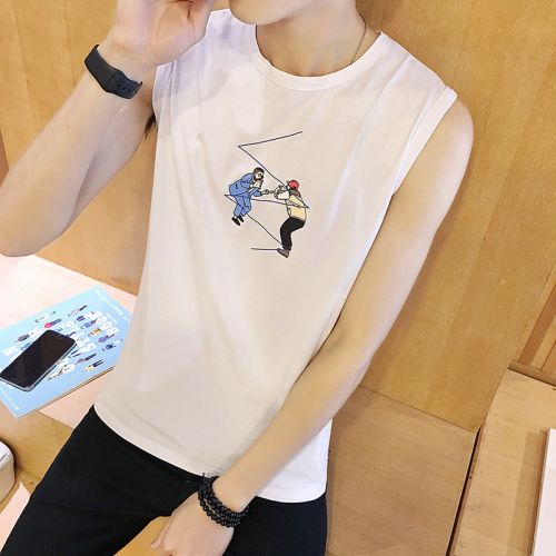 Débardeur homme maillot de corps Polyester pour été - Ref 1593572