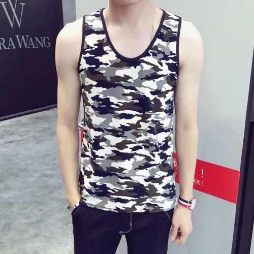 Débardeur homme maillot de corps fibres élastiques polyester polyuréthane spandex - Ref 1593595