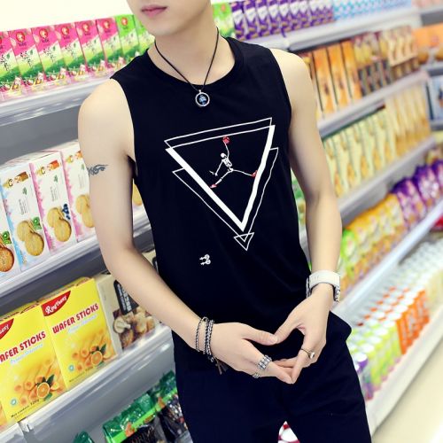 Débardeur homme maillot de corps en coton pour été - Ref 1593620