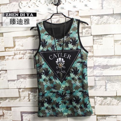 Débardeur homme maillot de corps en CVC pour été - Ref 1593645