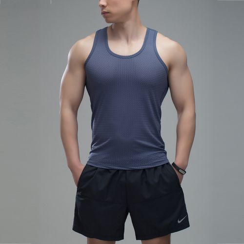 Débardeur homme maillot de corps en nylon pour été - Ref 1593673