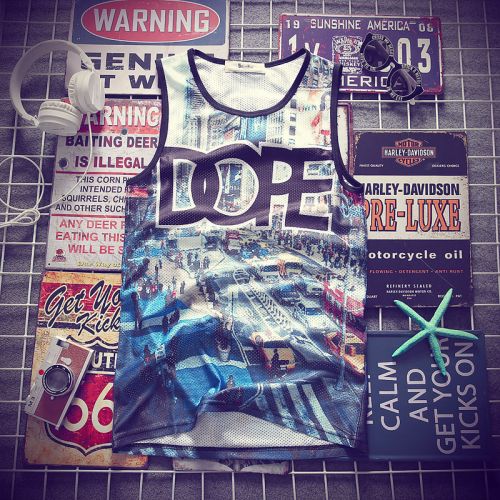 Débardeur homme maillot de corps SOINKU Polyester coton pour été - Ref 1596198