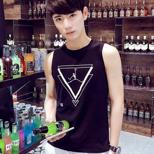 Débardeur homme maillot de corps Coton, fibre élastique polyuréthane spandex pour été - Ref 1596229