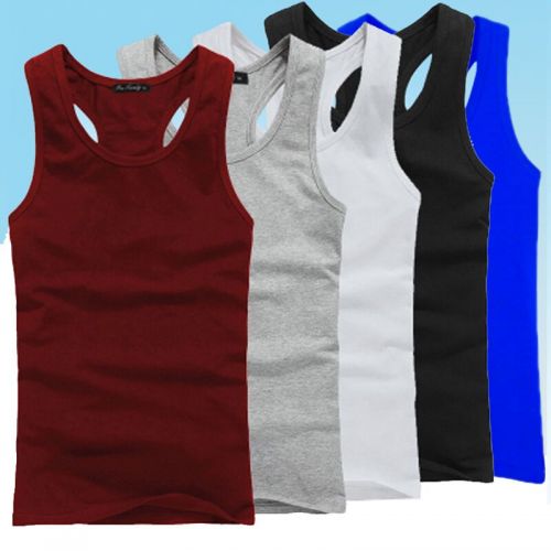 Débardeur homme maillot de corps en coton pour été - Ref 1596283