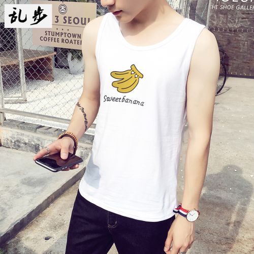 Débardeur homme maillot de corps RAMPO en coton ammoniac pour été - Ref 1596300