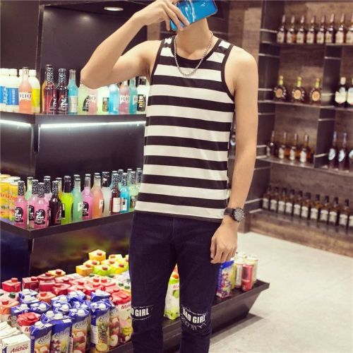 Débardeur homme maillot de corps en coton pour été - Ref 1596332