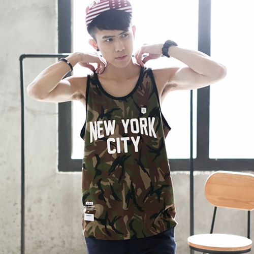 Débardeur homme maillot de corps en coton pour été - Ref 1596359