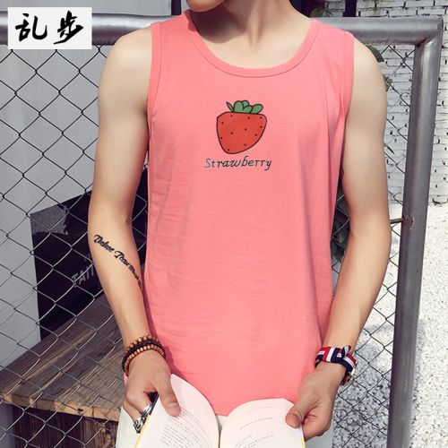 Débardeur homme maillot de corps RAMPO en coton ammoniac pour été - Ref 1596363