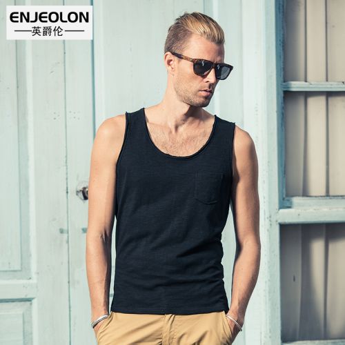 Débardeur homme maillot de corps ENJEOLON coton pour été - Ref 1596733