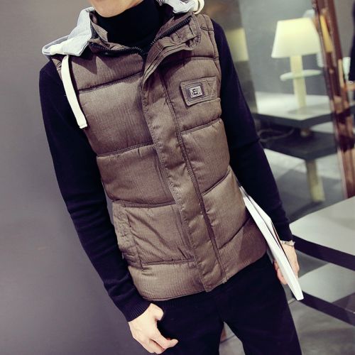 Débardeur homme Cotton vest MAX HOMME Polyester pour hiver - Ref 1596742