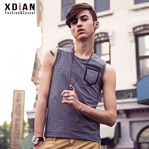 Débardeur homme maillot de corps XDIAN en coton pour été - Ref 1596852