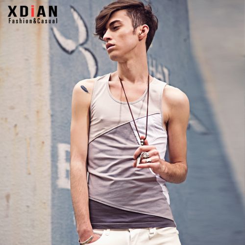 Débardeur homme maillot de corps XDIAN en coton pour été - Ref 1596853