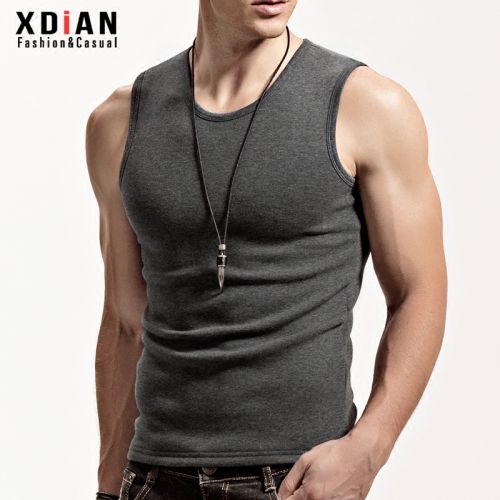 Débardeur homme maillot de corps XDIAN Coton fibre élastique polyuréthane spandex pour hiver - Ref 1596859