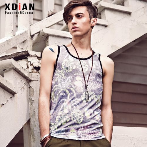 Débardeur homme maillot de corps XDIAN Polyester pour été - Ref 1596864