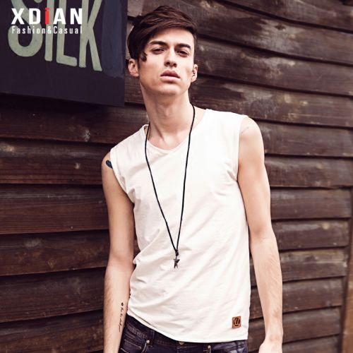 Débardeur homme maillot de corps XDIAN en coton pour été - Ref 1596871