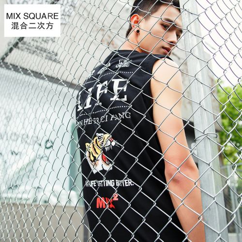 Débardeur homme maillot de corps MIXSQUARE en coton pour été - Ref 1596877