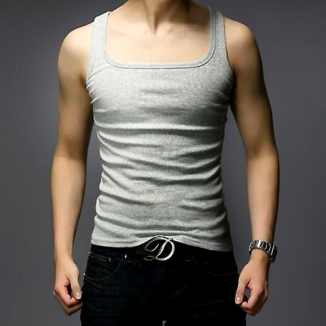 Débardeur homme maillot de corps en coton - Ref 1596895