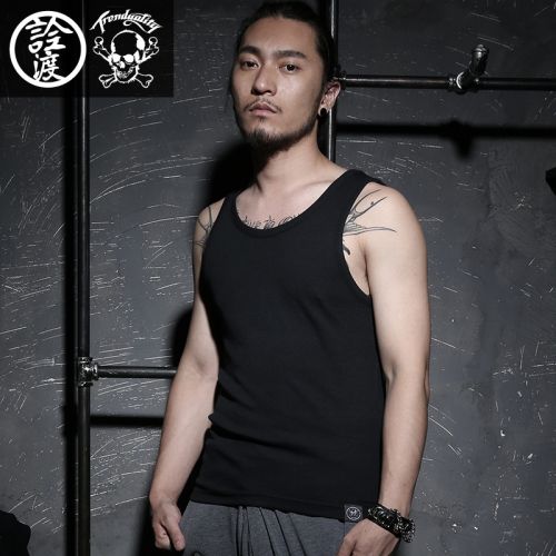 Débardeur homme maillot de corps TRENDUALITY en polyester pour été - Ref 1596923