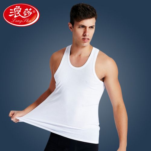 Débardeur homme maillot de corps des fibres cellulosiques régénérées fibre élastique polyuréthane spandex - Ref 1596930