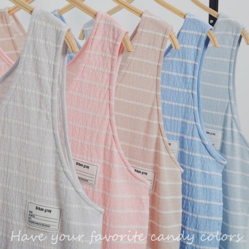 Débardeur homme maillot de corps Polyester pour été - Ref 1597002