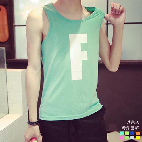 Débardeur homme maillot de corps Polyester, coton pour été - Ref 1597007