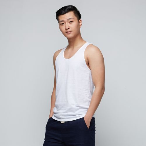 Débardeur homme maillot de corps en coton pour été - Ref 1597053