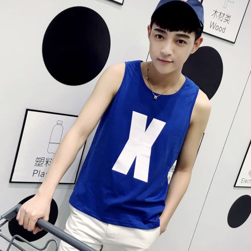 Débardeur homme maillot de corps FISEN en coton pour été - Ref 1597074