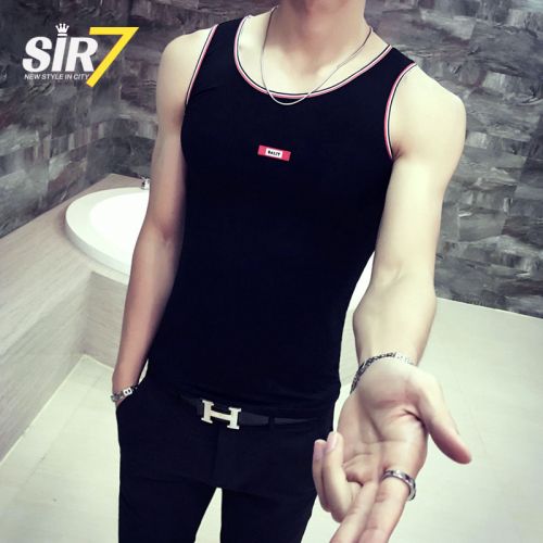 Débardeur homme maillot de corps SIR7 Coton fibre élastique polyuréthane spandex pour été - Ref 1597080