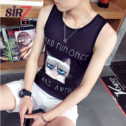 Débardeur homme maillot de corps SIR7 Polyéthylène téréphtalate PET polyuréthane élastique fibre spandex pour été - Ref 1597083