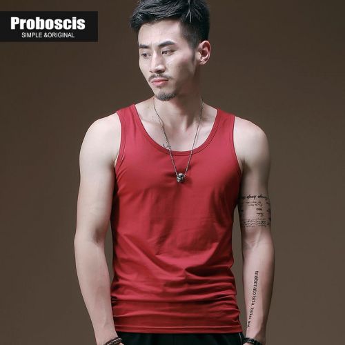 Débardeur homme maillot de corps PROBOSCIS en coton pour été - Ref 1597123