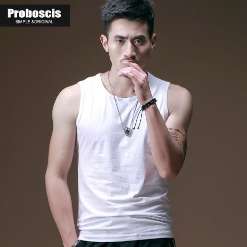 Débardeur homme maillot de corps PROBOSCIS en coton ammoniac pour été - Ref 1597124