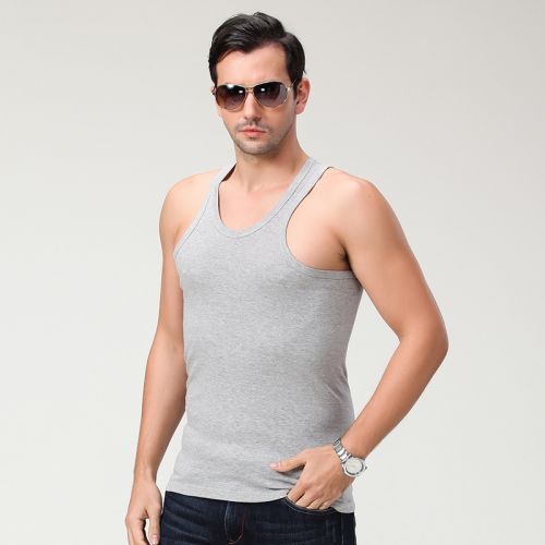 Débardeur homme maillot de corps en coton pour été - Ref 1597145