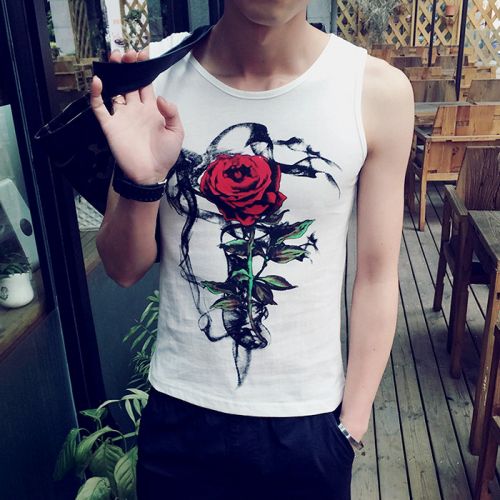 Débardeur homme maillot de corps coton pour été - Ref 1597202