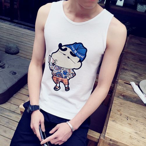 Débardeur homme maillot de corps coton pour été - Ref 1597204