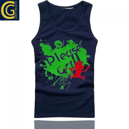 Débardeur homme maillot de corps en coton pour été - Ref 1597207