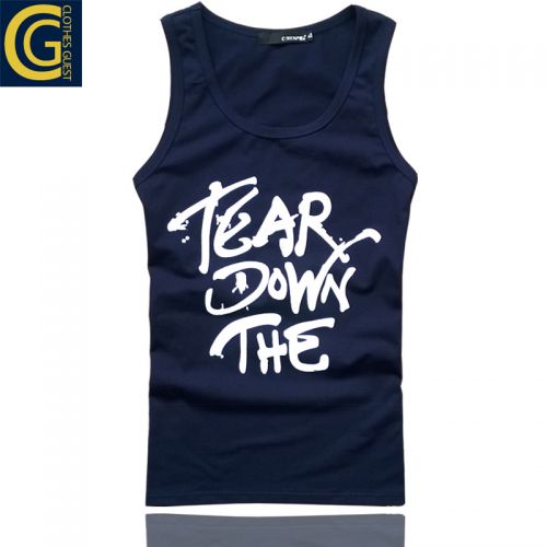 Débardeur homme maillot de corps en coton pour été - Ref 1597211