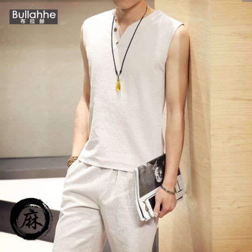 Débardeur homme maillot de corps BULLAHHE en Fluid Systems pour été - Ref 1597217