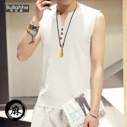 Débardeur homme maillot de corps BULLAHHE en Fluid Systems pour été - Ref 1597222