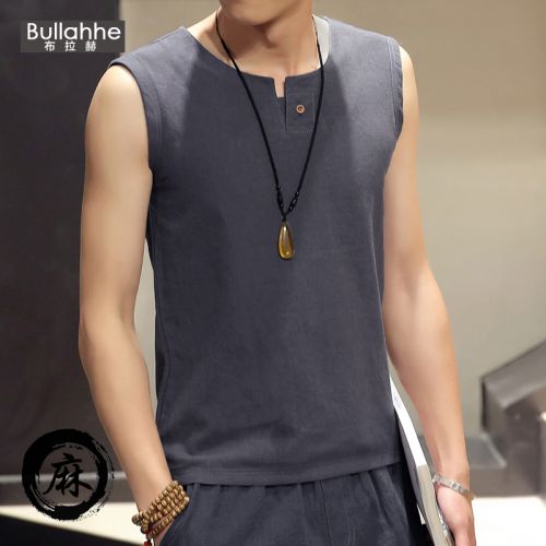 Débardeur homme maillot de corps BULLAHHE en Fluid Systems pour été - Ref 1597230