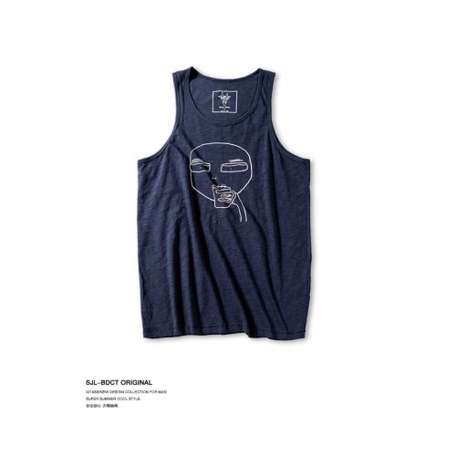 Débardeur homme maillot de corps en CVC pour été - Ref 1597237
