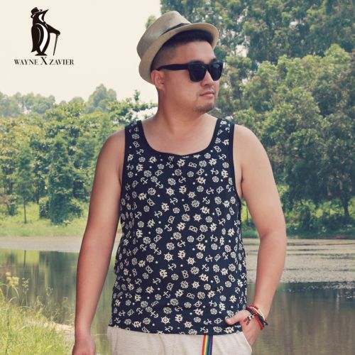 Débardeur homme maillot de corps WAYNEXZAVIER en polyester pour été - Ref 1597302