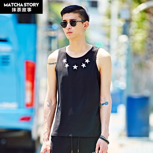 Débardeur homme maillot de corps en coton pour été - Ref 1597336