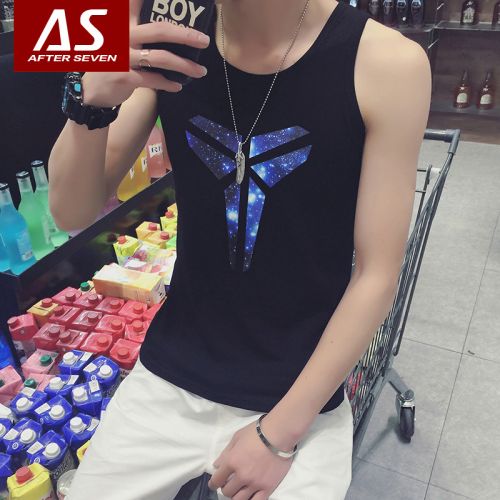 Débardeur homme maillot de corps AFTER SEVEN en coton pour été - Ref 1597342