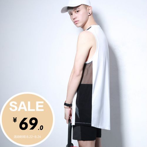 Débardeur homme maillot de corps CONNIVE en coton pour été - Ref 1597381